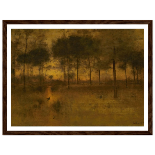 The Home of the Heron Art Print | George Inness-Quipham Collections