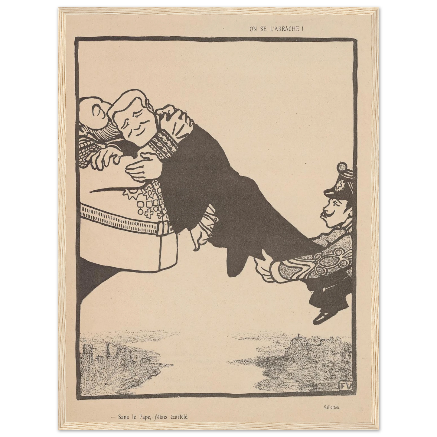 25 juillet 1903. Art Print | Felix Vallotton-Quipham Collections