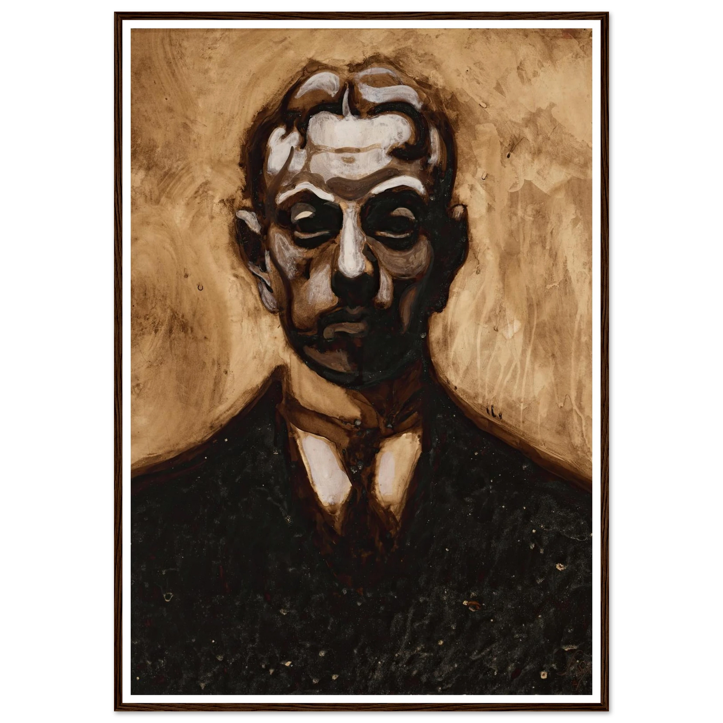 Autoportrait Art Print | Leon Spilliaert-Quipham Collections