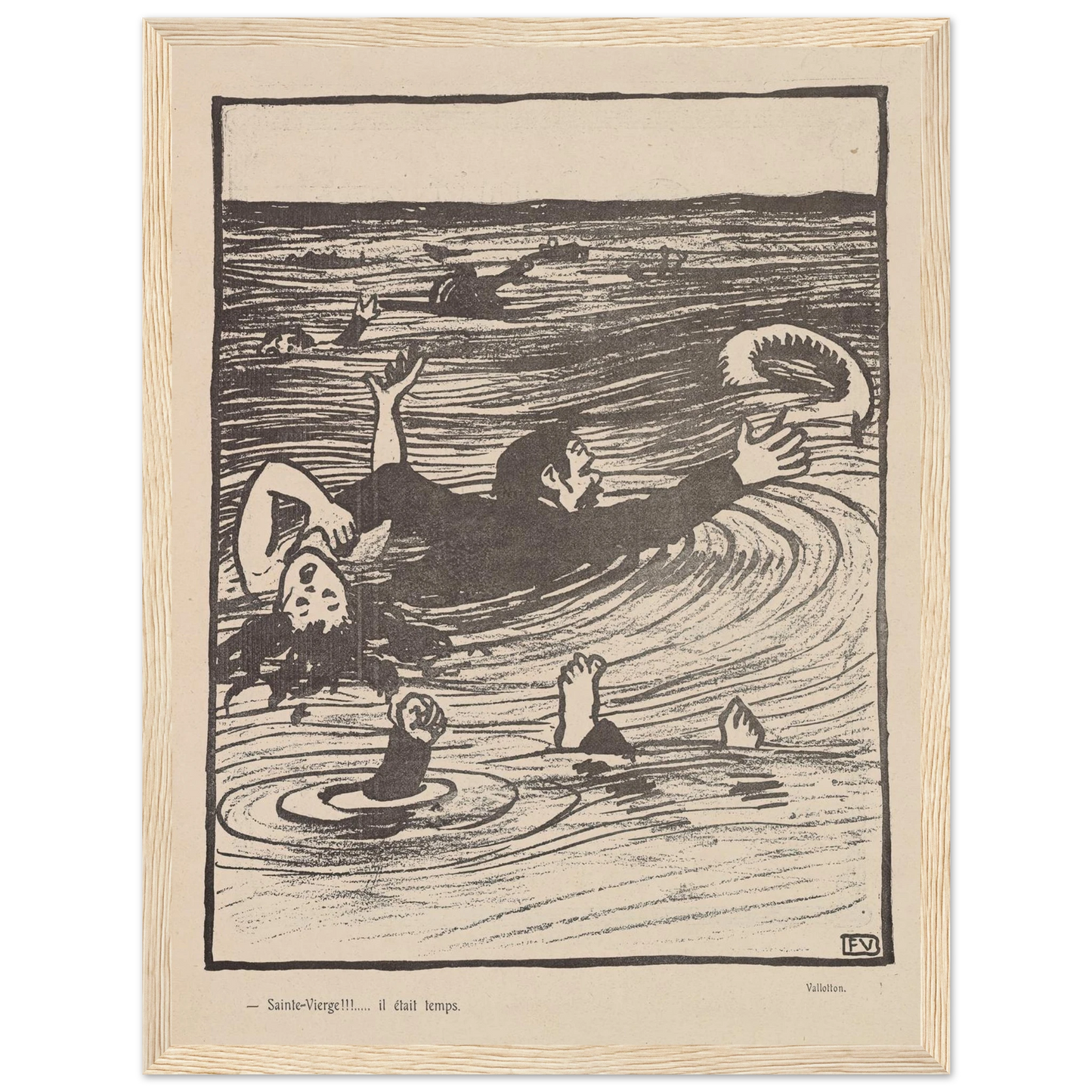 27 juin 1903 Art Print | Felix Vallotton-Quipham Collections