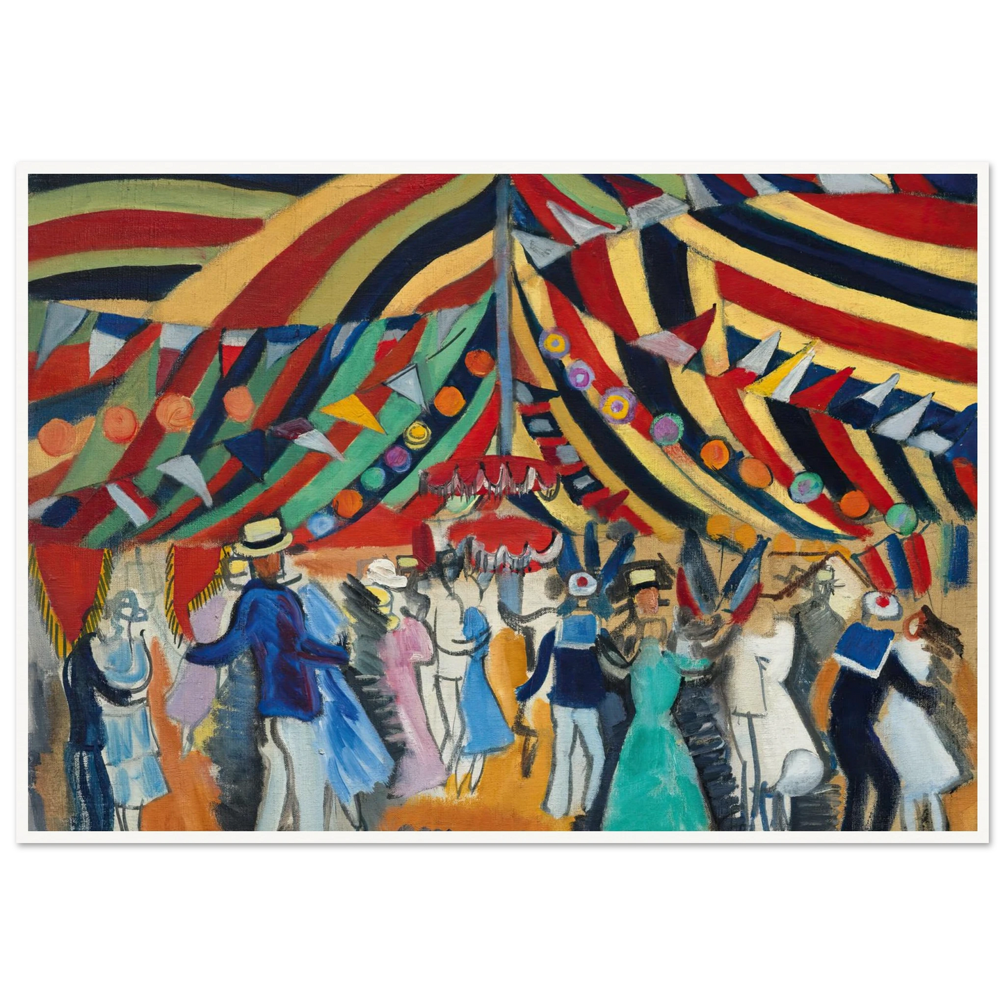 Le Bal (1920) Art Print | Raoul Dufy-Quipham Collections