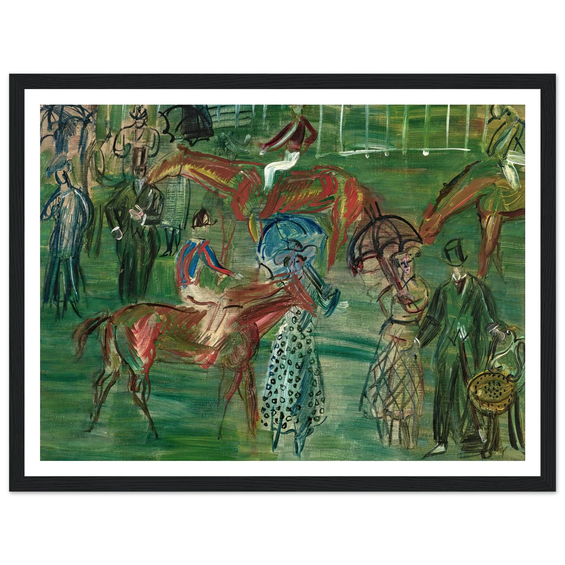 La pelouse (circa 1950) Art Print | Raoul Dufy-Quipham Collections
