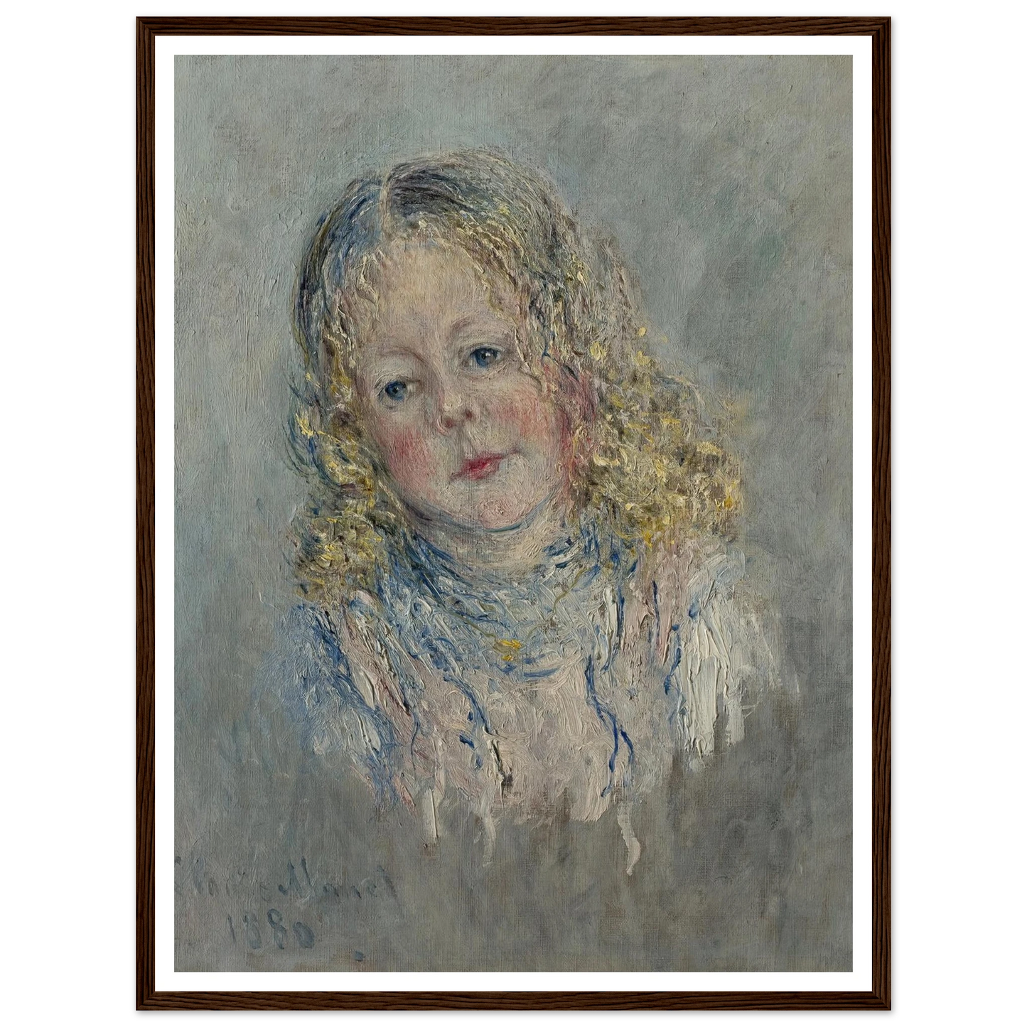 Portrait d’André Lauvray ( 1880) Art Print | Claude Monet-Quipham Collections