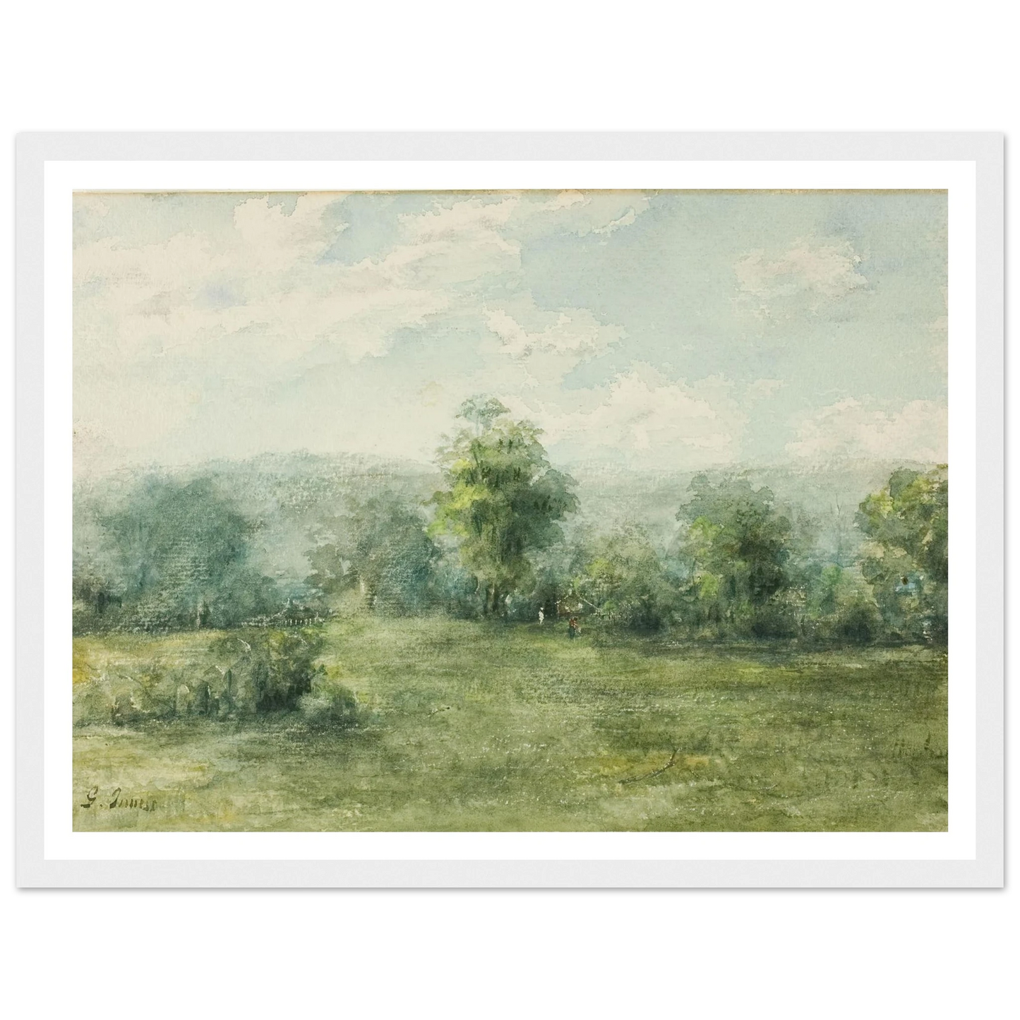 Landscape Art Print | George Inness-Quipham Collections