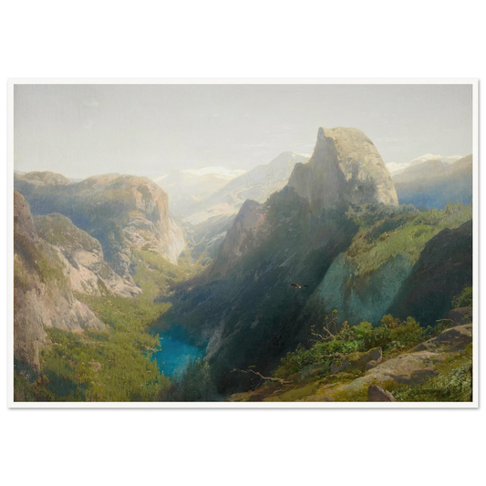 Mirror Lake, Yosemite (1874-1875) Art Print | Hermann Ottomar Herzog-Quipham Collections