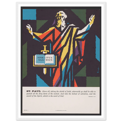 St. Paul (1962) Art Print | Joseph Binder-Quipham Collections