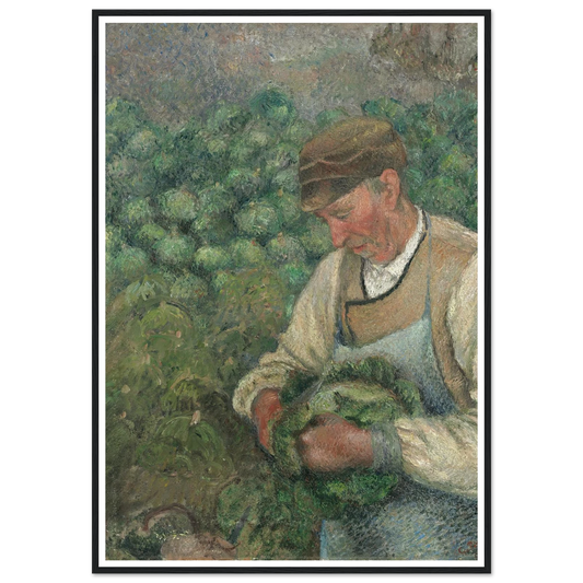 The Gardener – Old Peasant with Cabbage (1883-1895) Art Print | Camille Pissarro-Quipham Collections