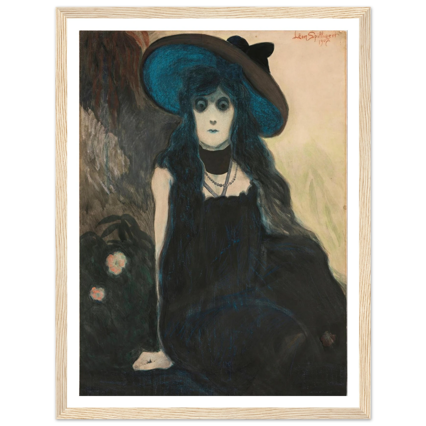 The Absinth Drinker (1907) Art Print | Leon Spilliaert-Quipham Collections