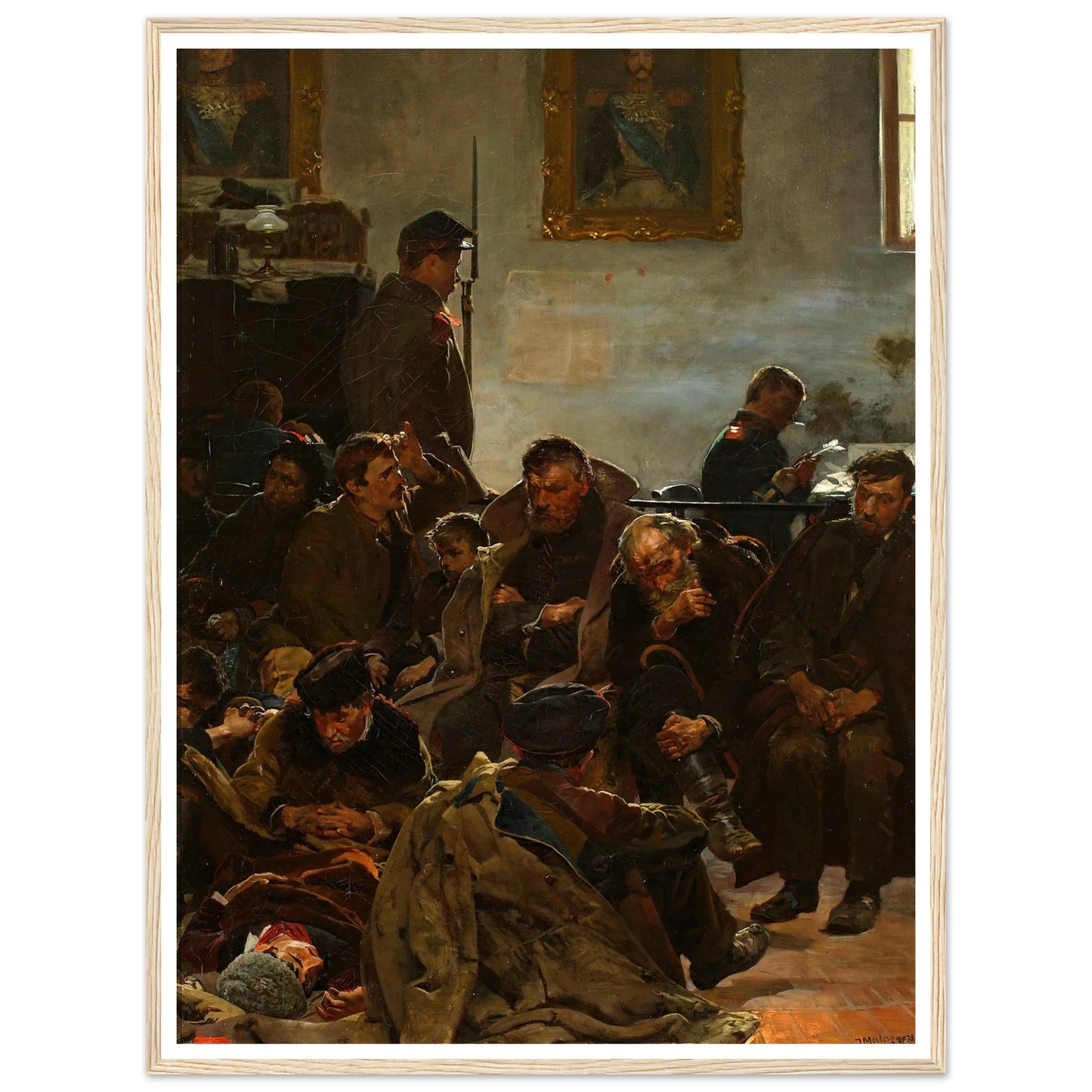On the way to exile (Convicts on the way to Siberia) (1890) Art Print | Jacek Malczewski-Quipham Collections