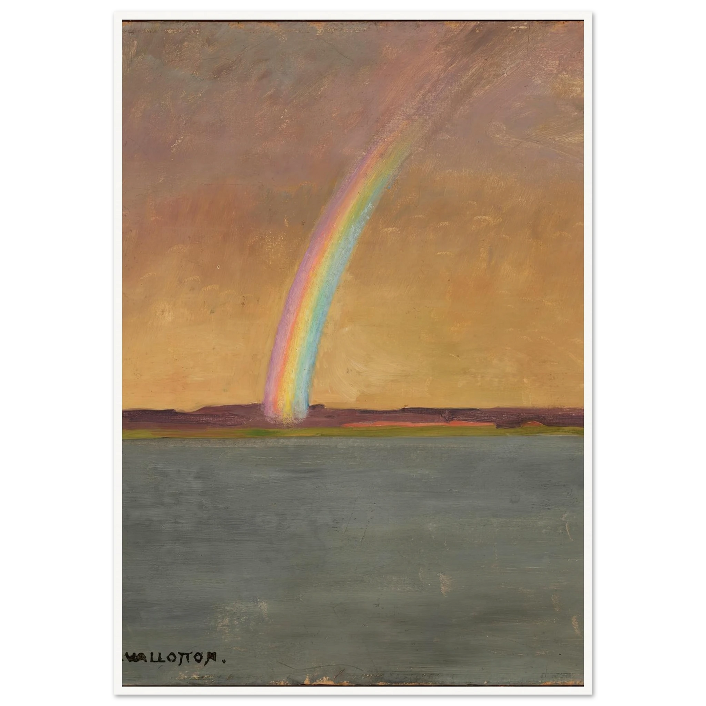 L’Arc-en-ciel (1909) Art Print | Felix Vallotton-Quipham Collections