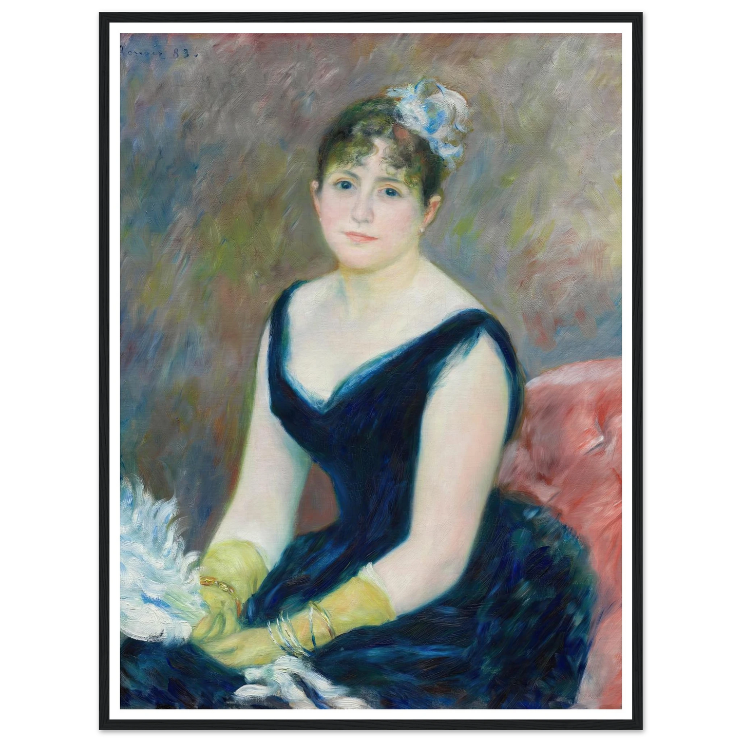 Madame Léon Clapisson (1883) Art Print | Pierre Auguste Renoir-Quipham Collections