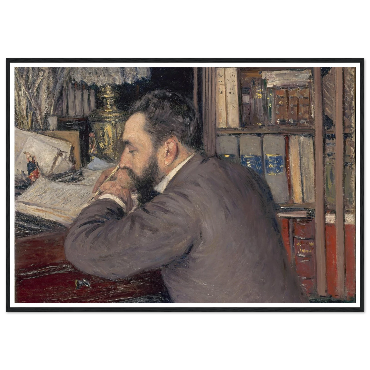 Henri Cordier (1883) Art Print | Gustave Caillebotte-Quipham Collections