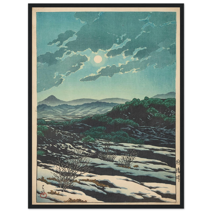 Karikachi toge (Karikachi Mountain Pass) (1927) Art Print | Kawase Hasui-Quipham Collections