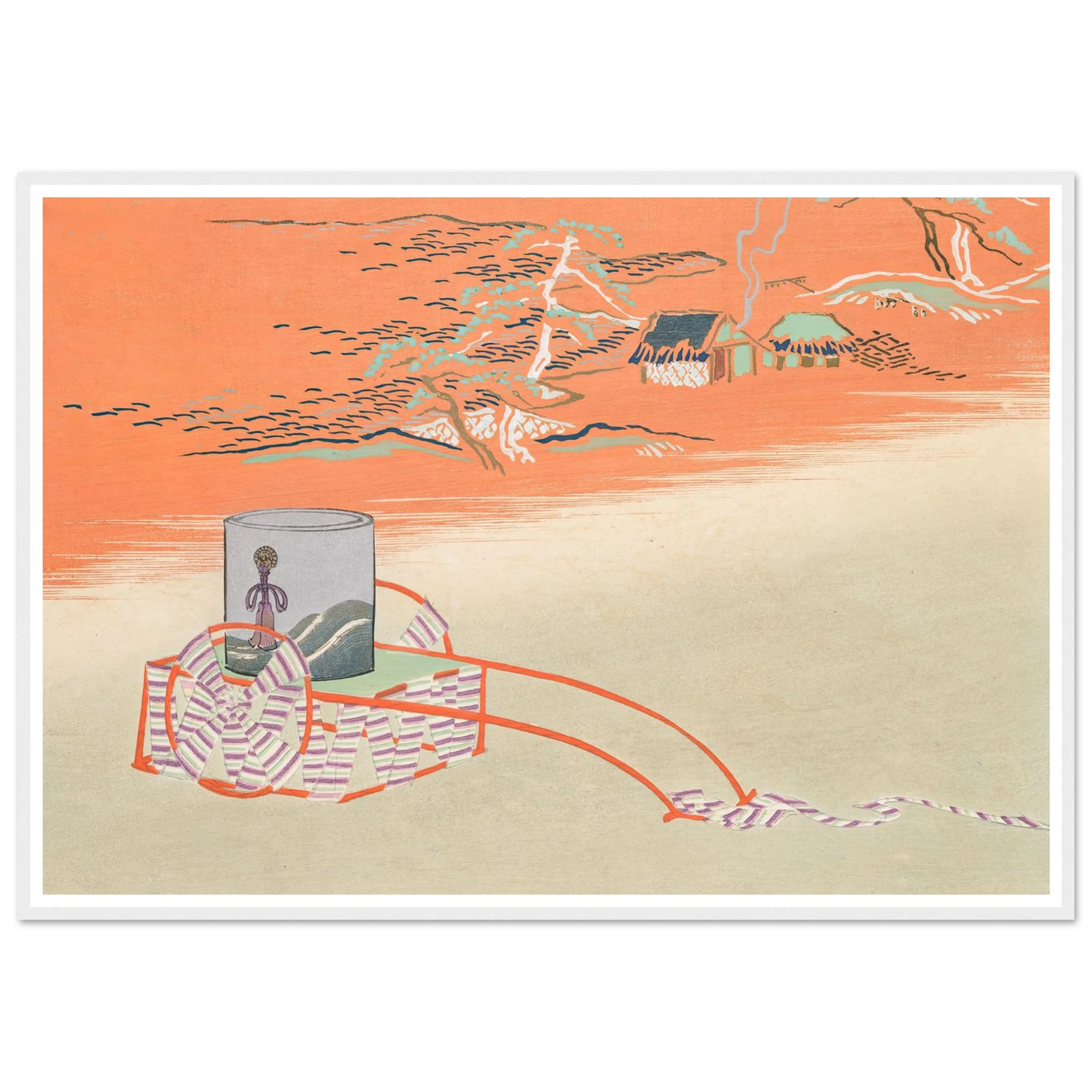 A Thousand Grasses Pl.18 (1900) Art Print | Kamisaka Sekka-Quipham Collections