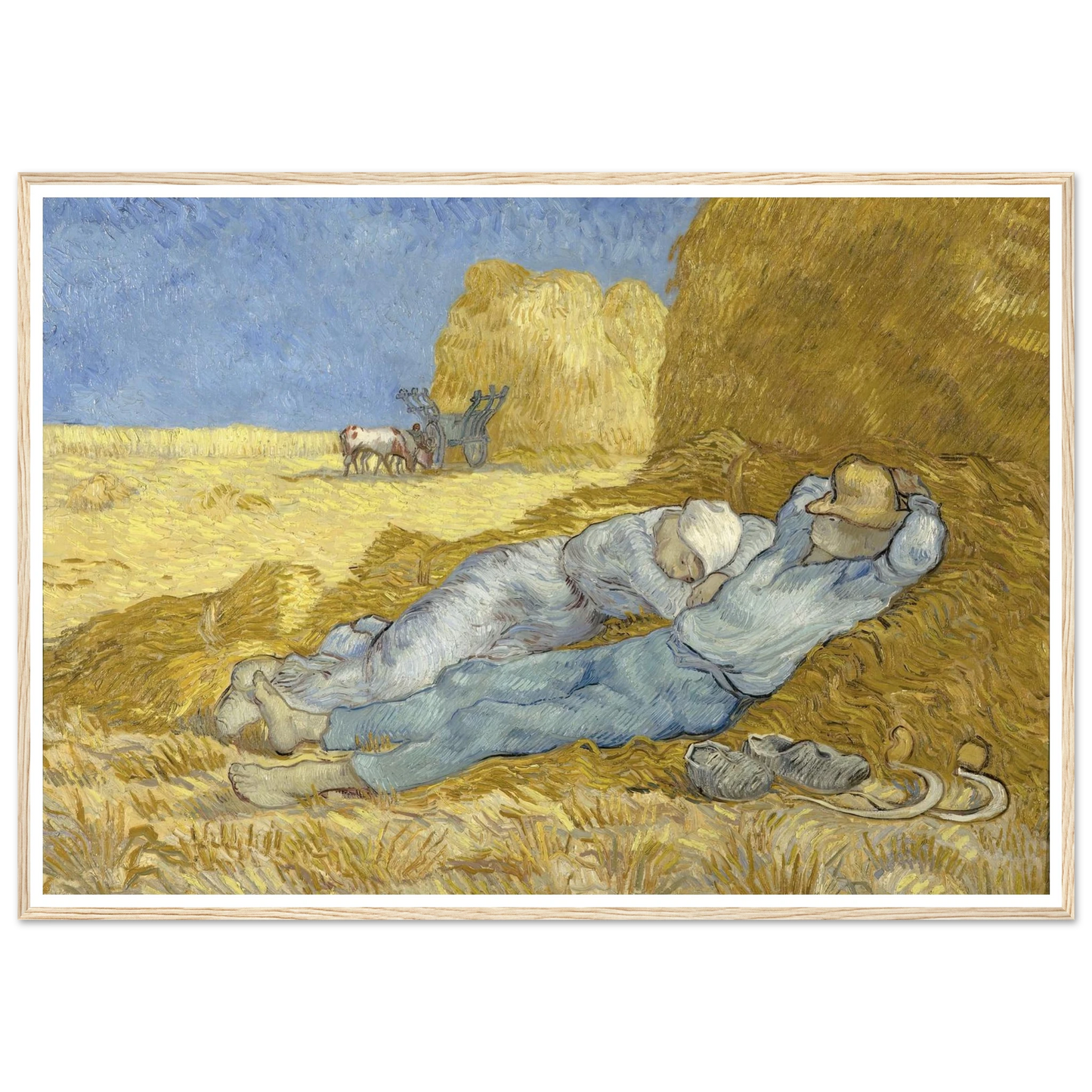 The Siesta (After Millet) Art Print | Vincent van Gogh-Quipham Collections