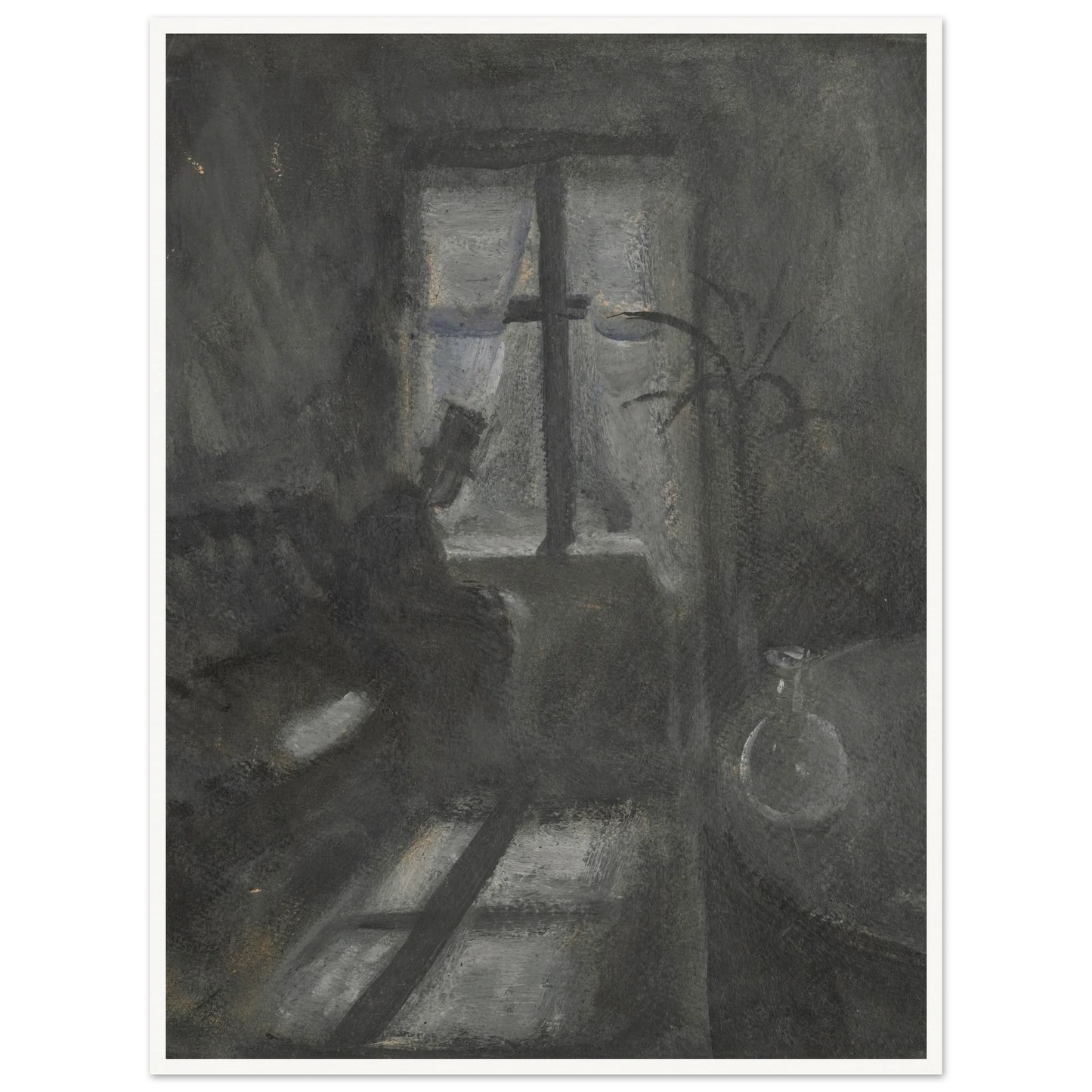 Natt I Saint-Cloud (Night In Saint-Cloud) (1892) Art Print | Edvard Munch-Quipham Collections
