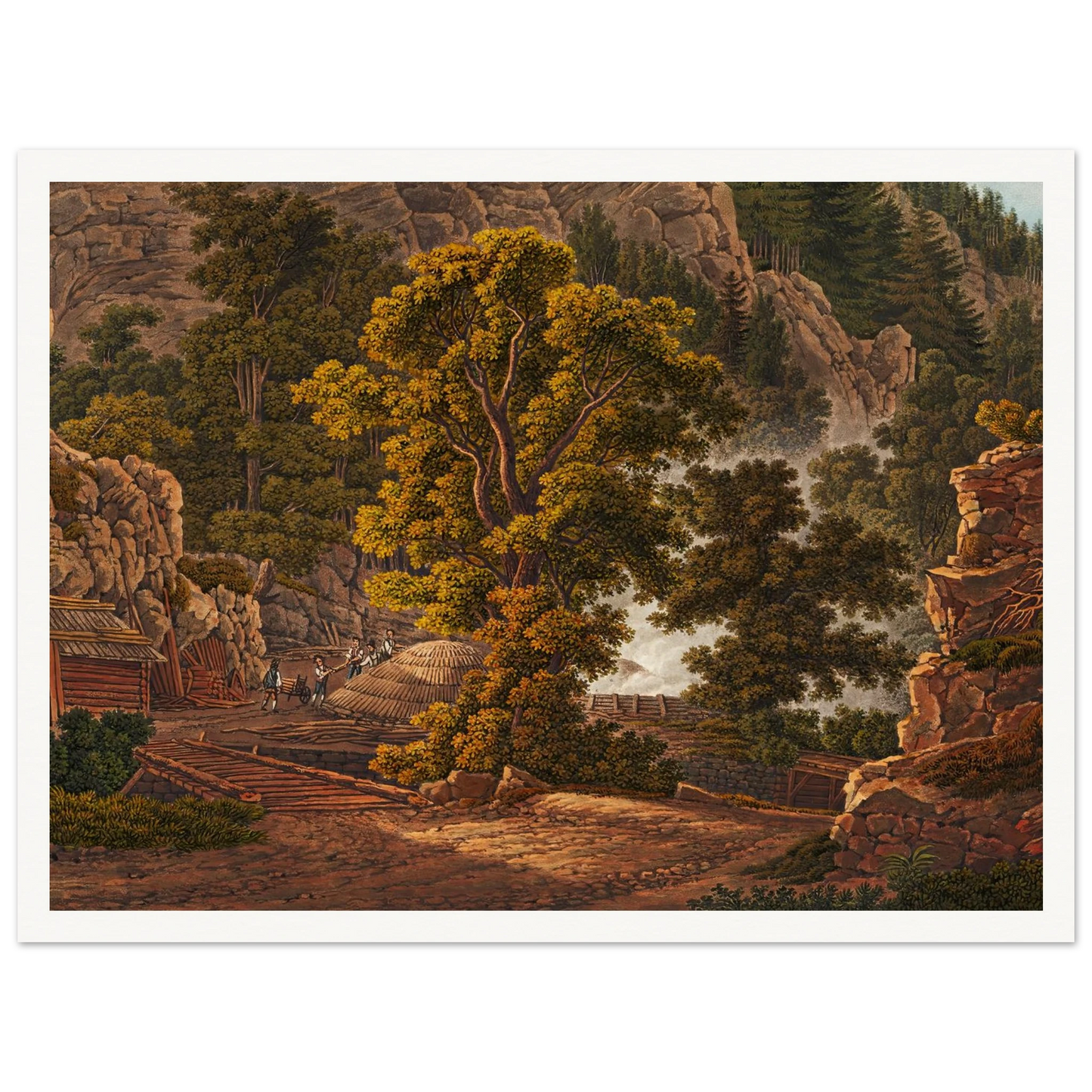 La Charbonniere Art Print | Peter Birmann-Quipham Collections