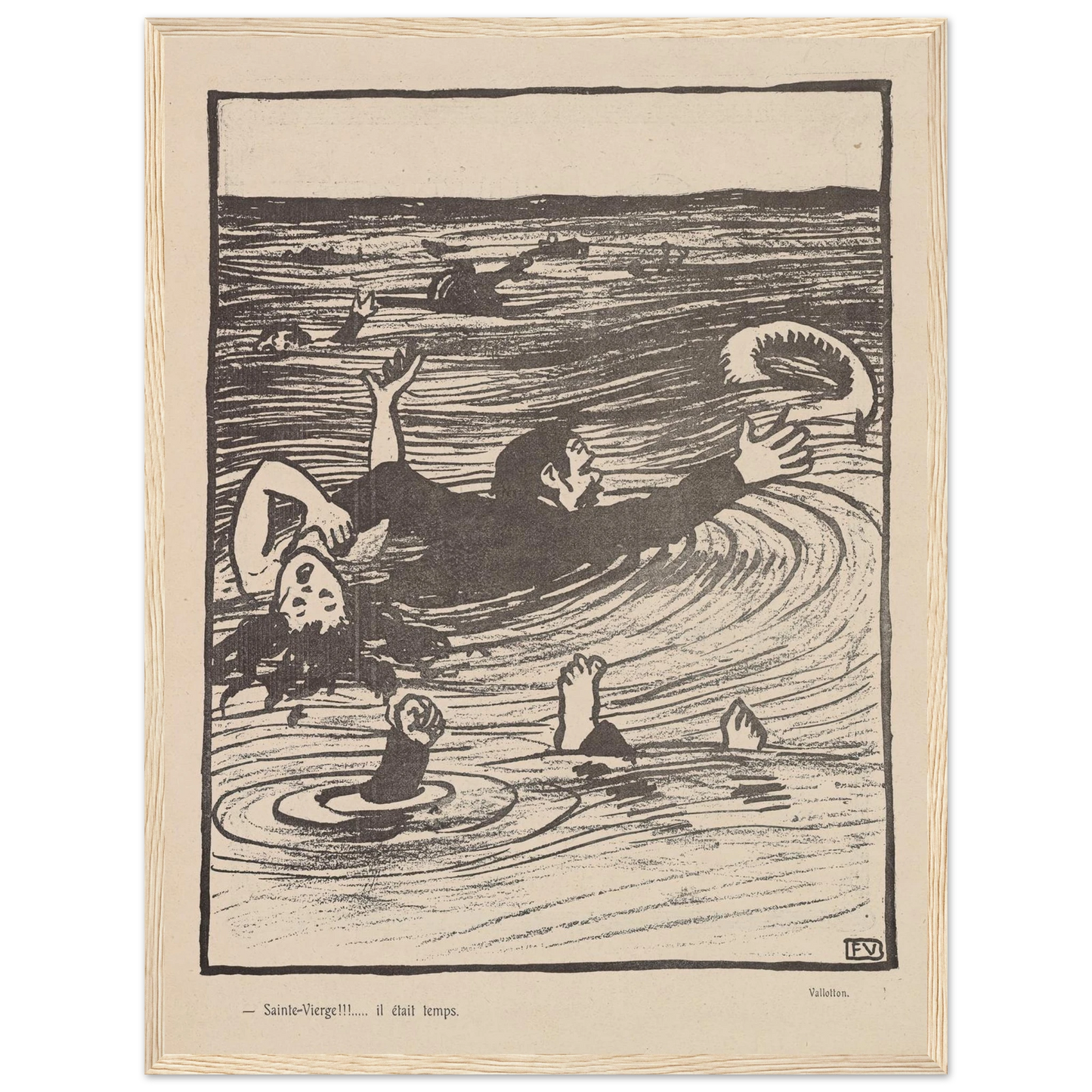 27 juin 1903 Art Print | Felix Vallotton-Quipham Collections