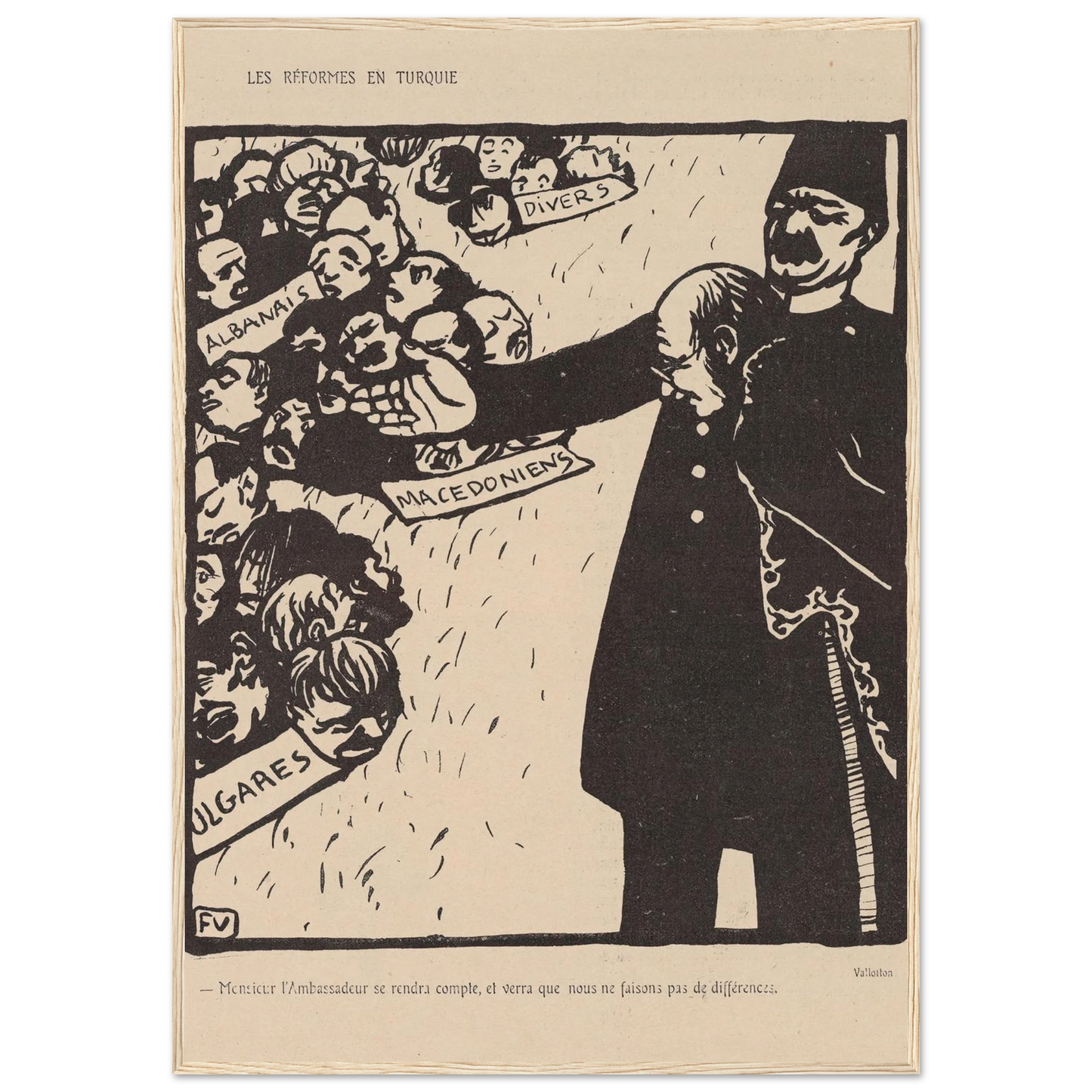 24 avril 1903 Art Print | Felix Vallotton-Quipham Collections