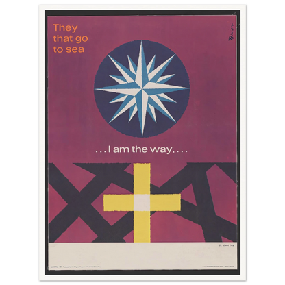 I am the way… St. John 14_6 (1963) Art Print | Joseph Binder-Quipham Collections