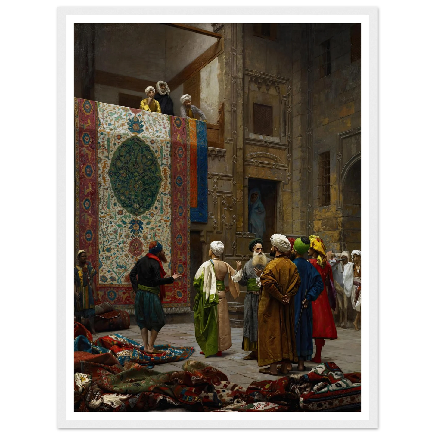 The Carpet Merchant (circa 1887) Art Print | Jean Leon Gerome-Quipham Collections