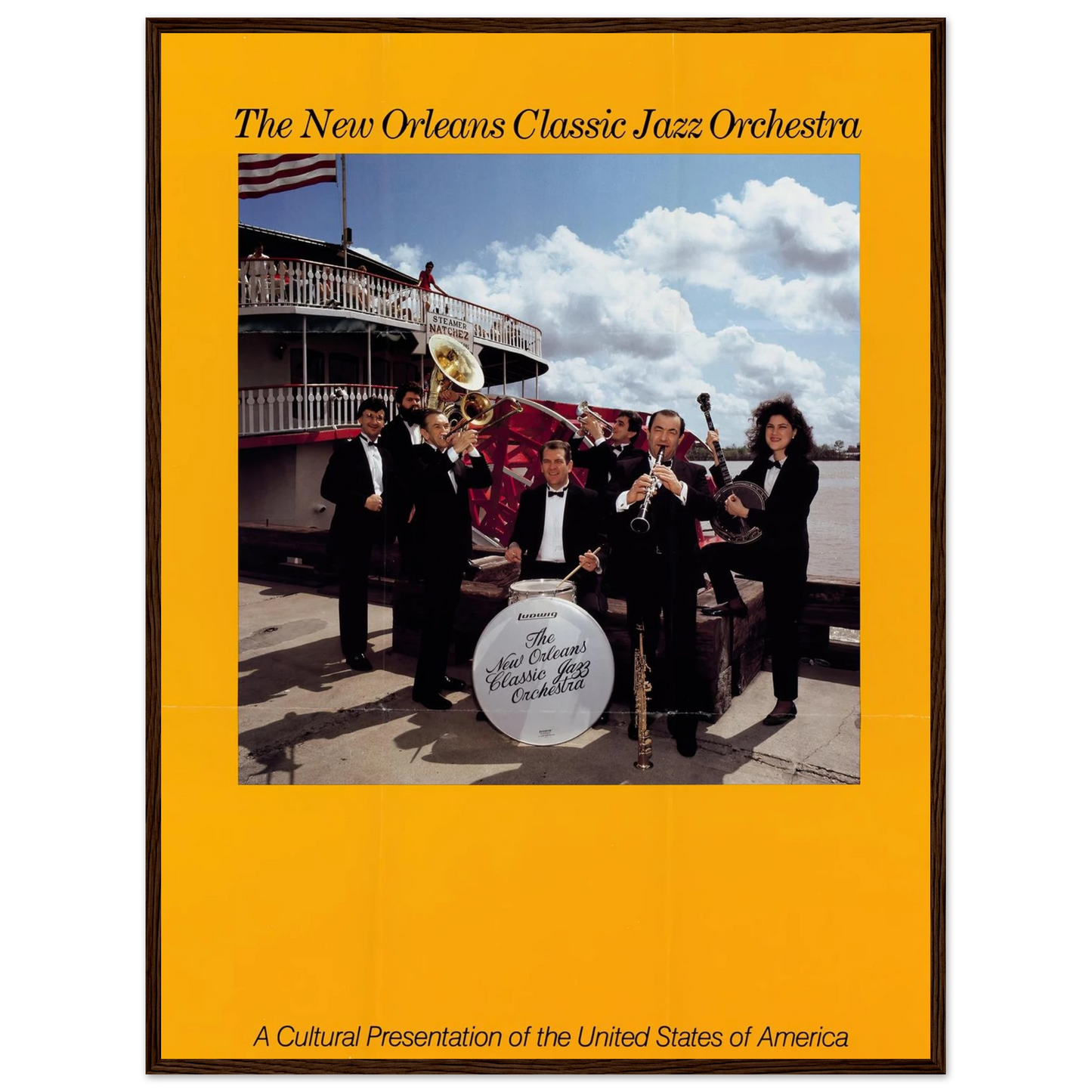 The New Orleans Classic Jazz Orchestra Art Print | US Information Agency-Quipham Collections