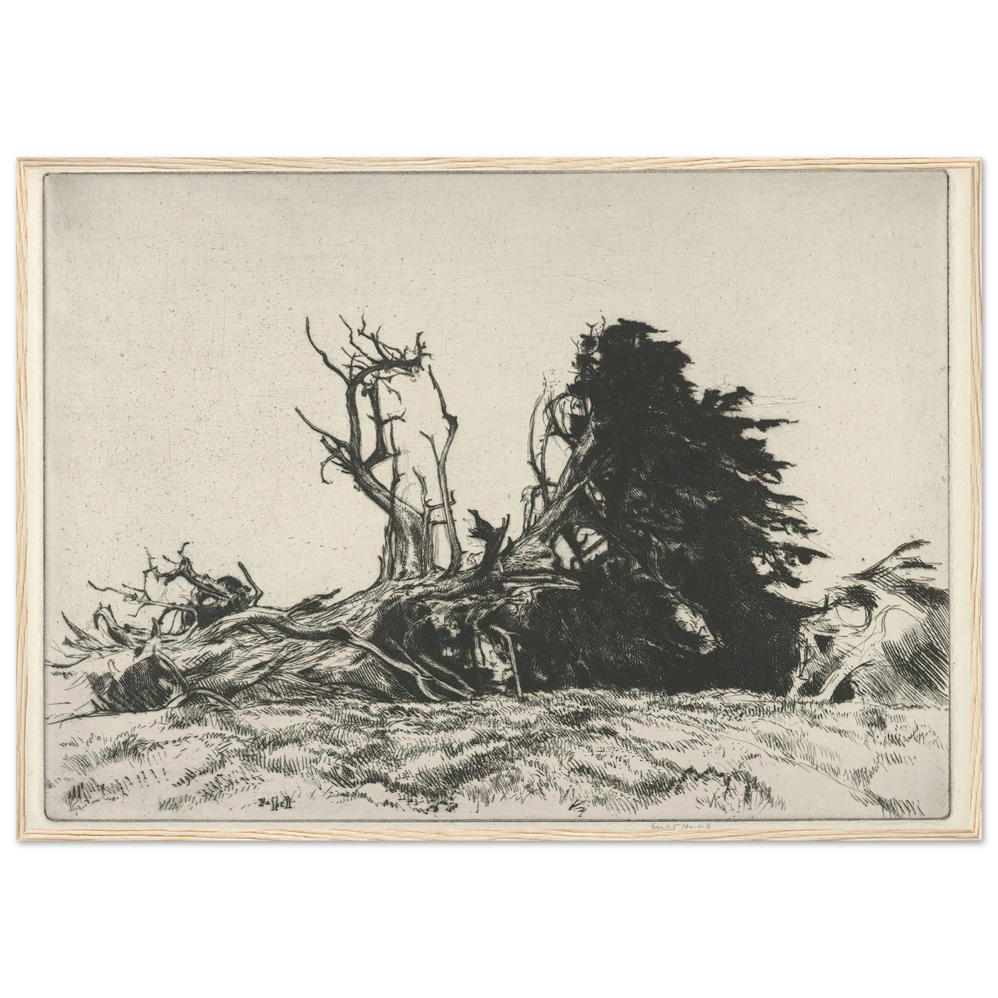 Fallen Centuries (1919) Art Print | Ernest Haskell-Quipham Collections