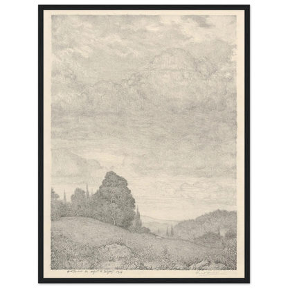 Landscape (1909) Art Print | Ernest Haskell-Quipham Collections
