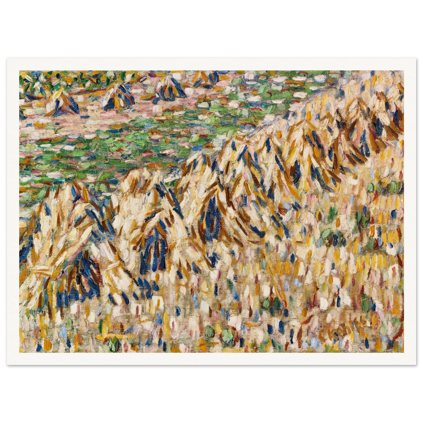 Kornpuppen im Kornfeld (1907) Art Print | Christian Rohlfs-Quipham Collections