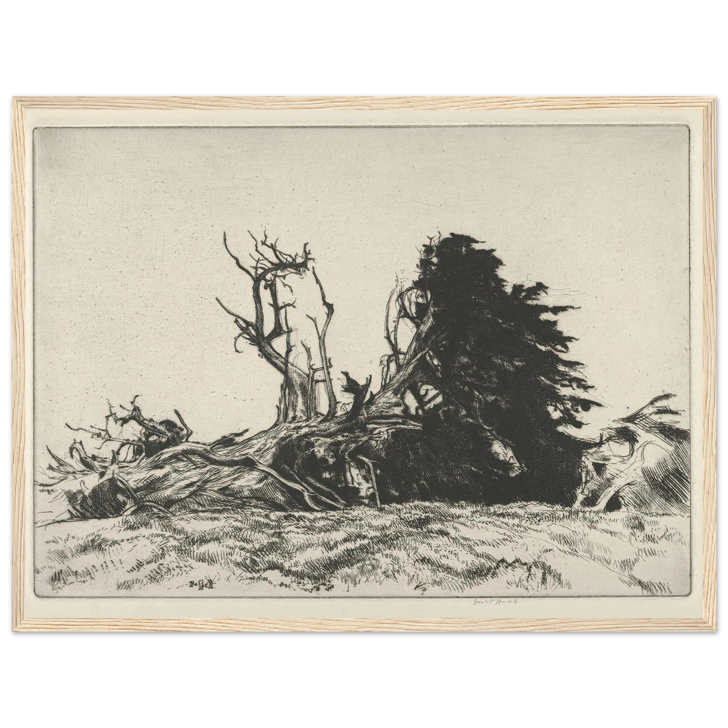 Fallen Centuries (1919) Art Print | Ernest Haskell-Quipham Collections