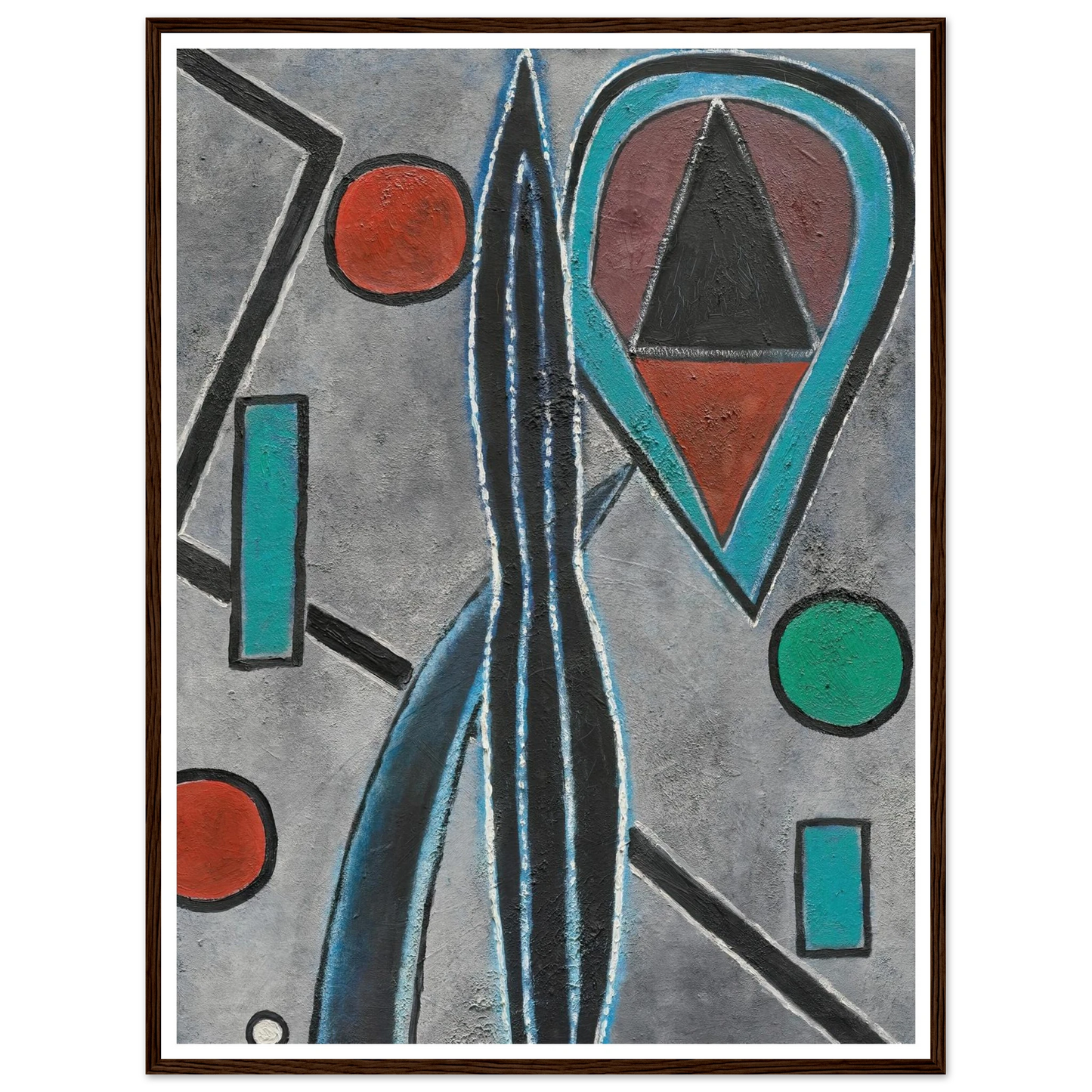 Maintenant et autrefois (1946) Art Print | Francis Picabia-Quipham Collections