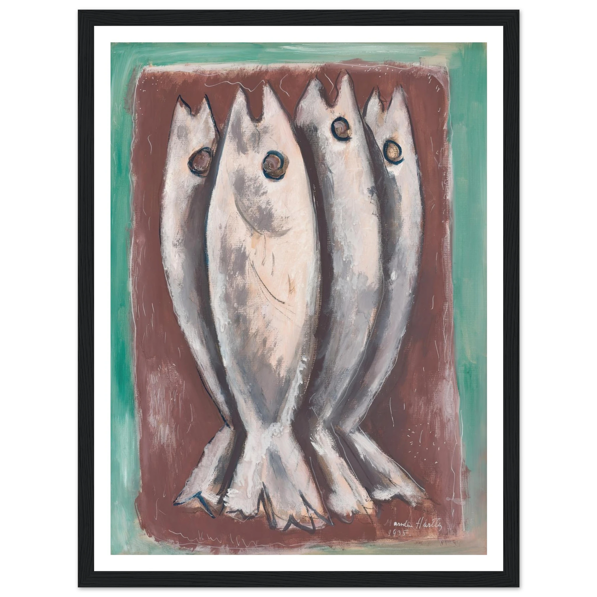 Sea Ghosts (1935) Art Print | Marsden Hartley-Quipham Collections