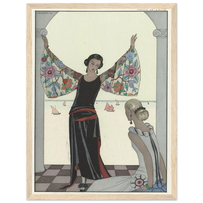 Voici mes ailes ! (1922) Art Print | George Barbier-Quipham Collections