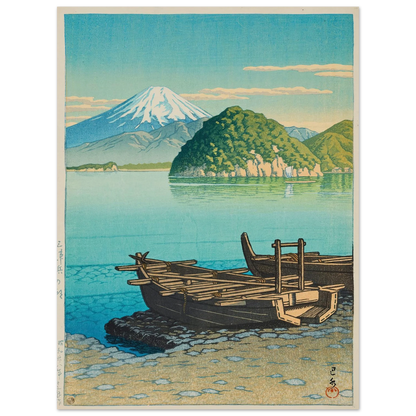Mitohama no asa (Morning at Mitohama) (1953) Art Print | Kawase Hasui-Quipham Collections