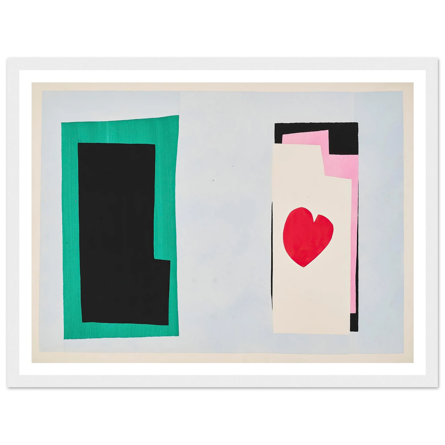 The heart (1947) Art Print | Henri Matisse-Quipham Collections