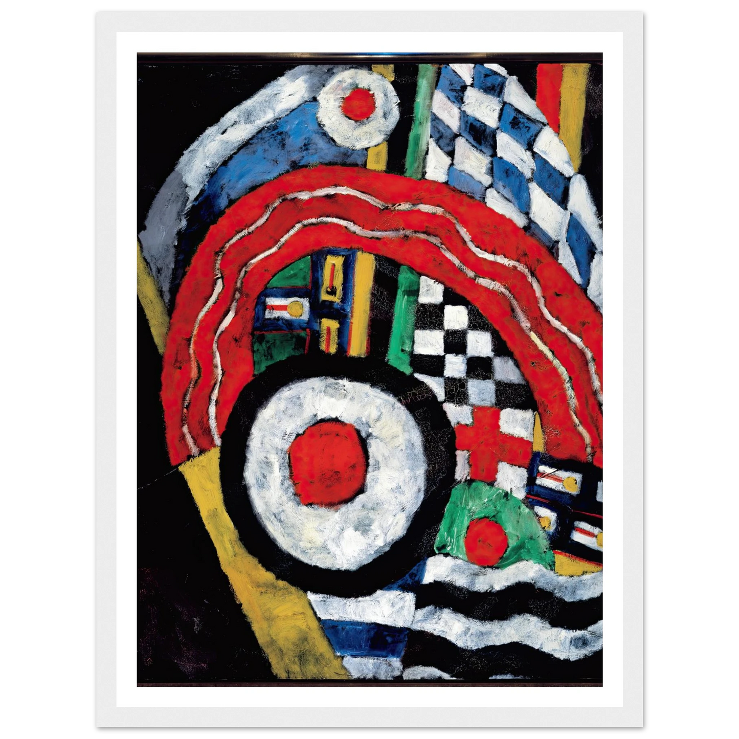 Painting No. 46 (between 1914 and 1915) Art Print | Marsden Hartley-Quipham Collections