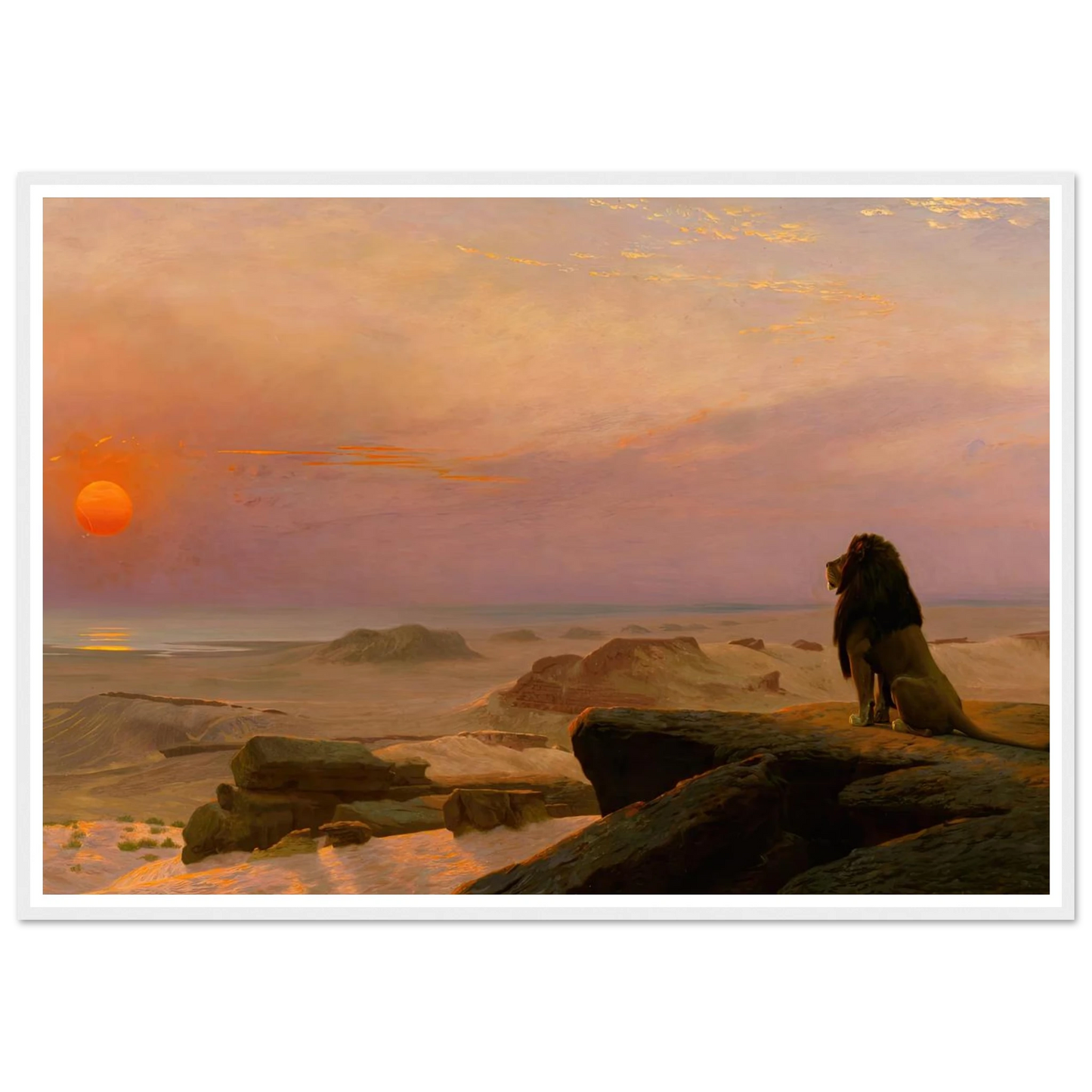 The Two Majesties (Les Deux Majestés) (1883) Art Print | Jean Leon Gerome-Quipham Collections