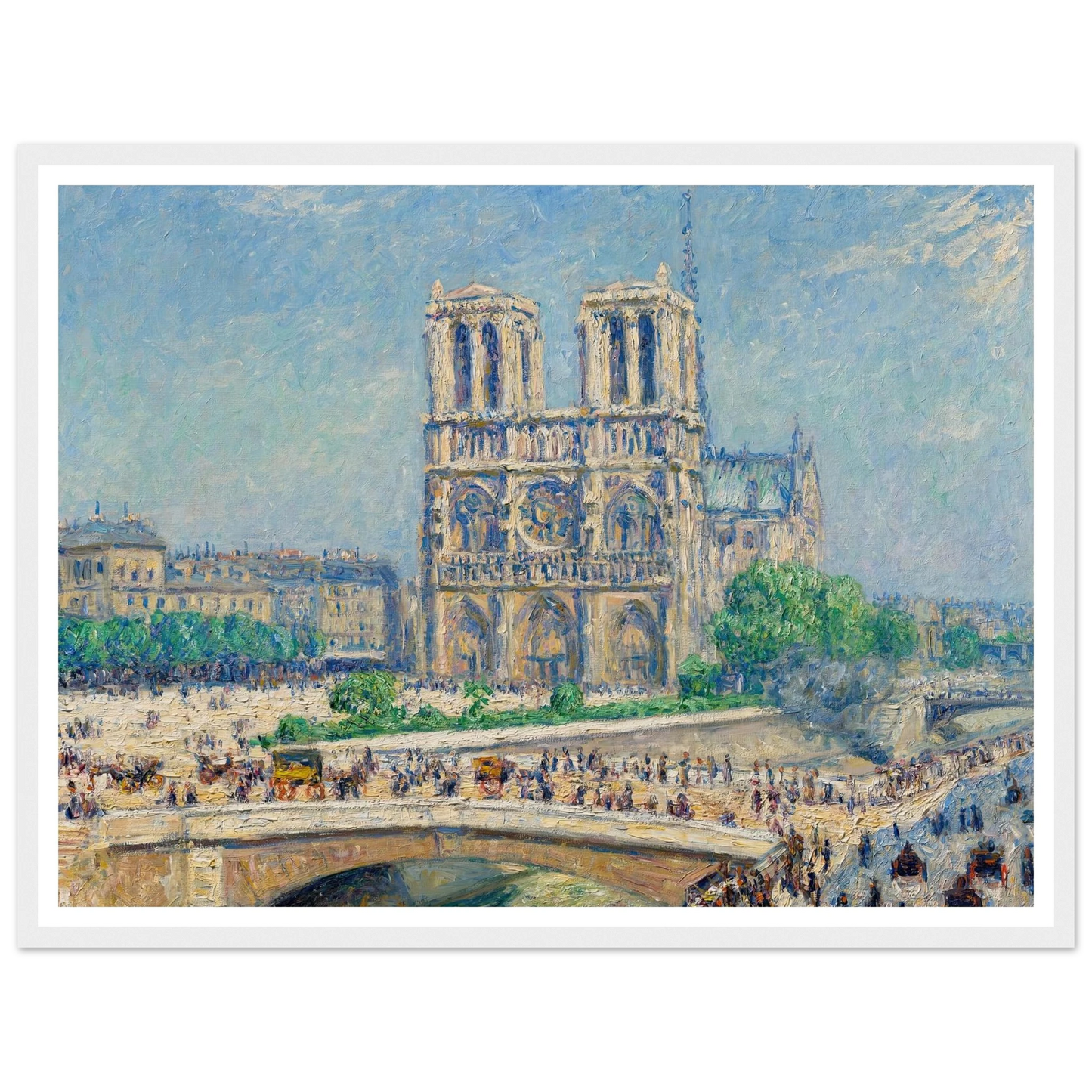 Notre-Dame, effet de soleil (1906) Art Print | Francis Picabia-Quipham Collections