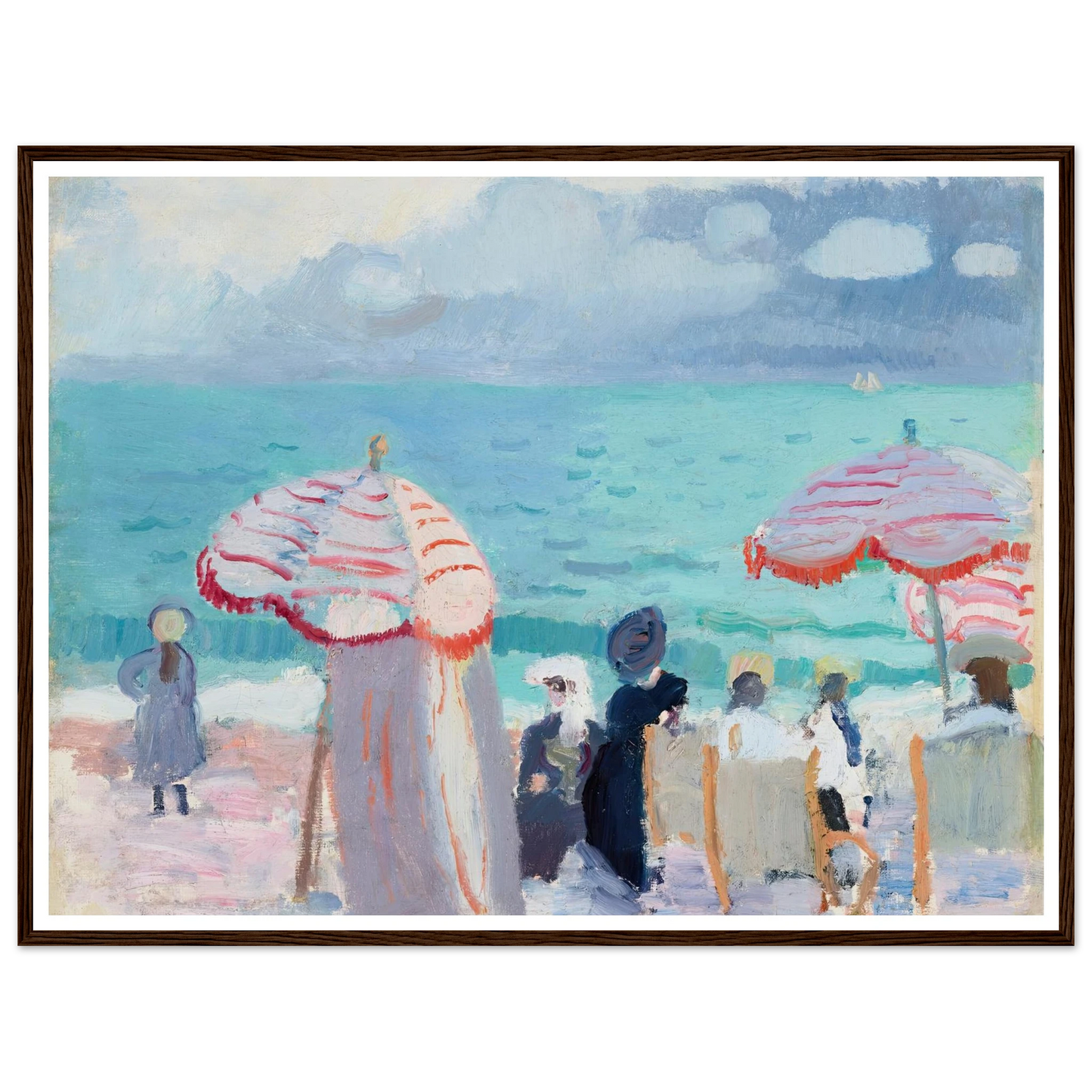 Les Parasols (1905) Art Print | Raoul Dufy-Quipham Collections