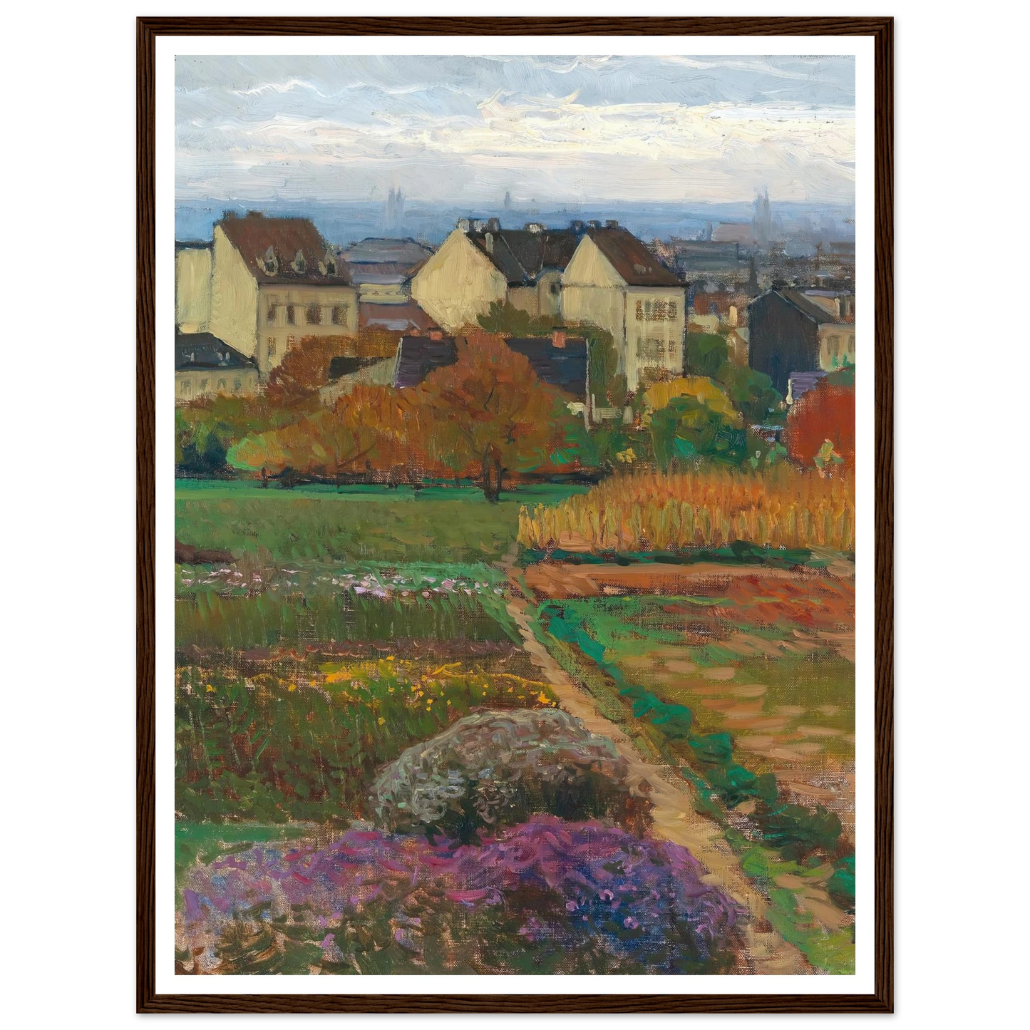 Döbling Wien Art Print | Carl Moll-Quipham Collections