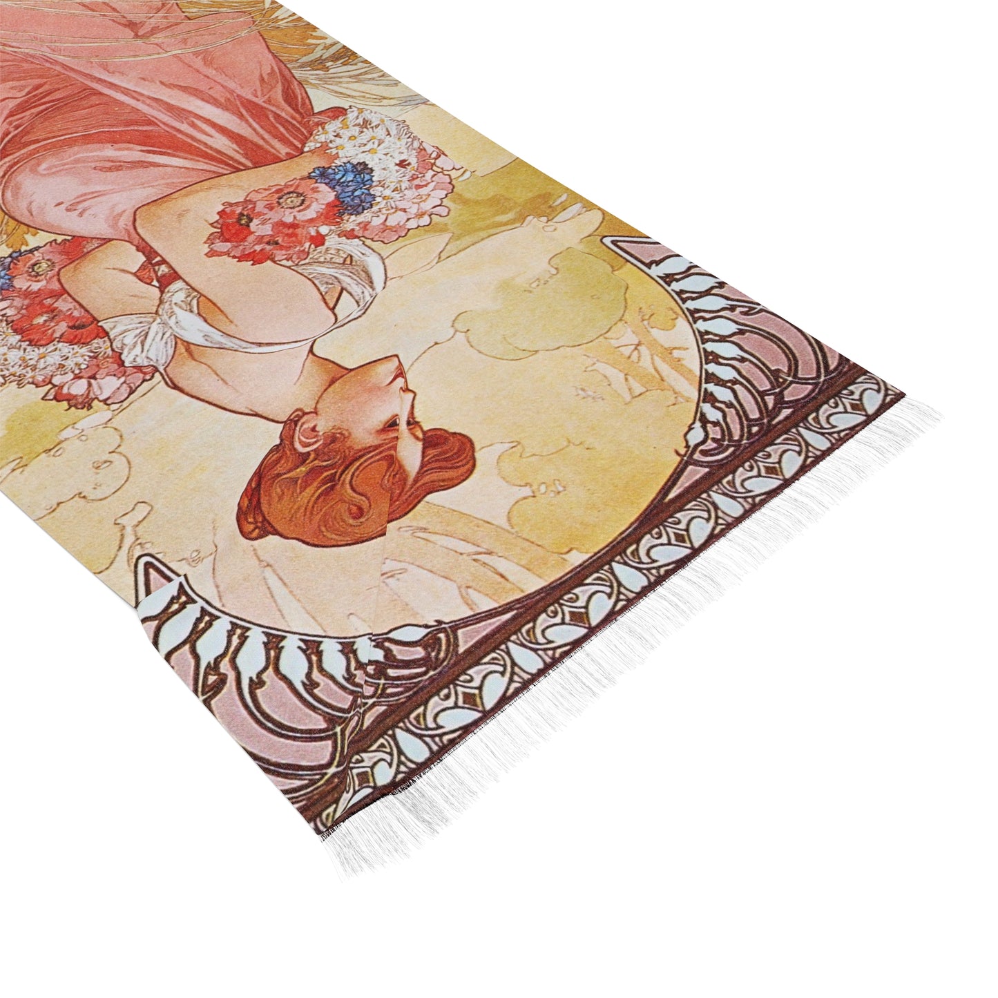 Summer (1900) | Alphonse Mucha Scarf – Art Nouveau Scarf-Quipham Collections