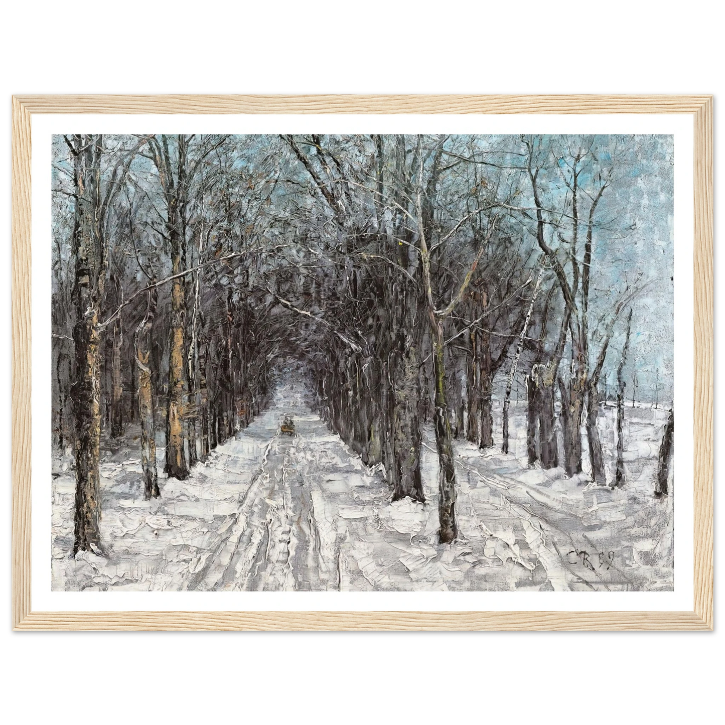 Belvedere Allee in Weimar (1889) Art Print | Christian Rohlfs-Quipham Collections