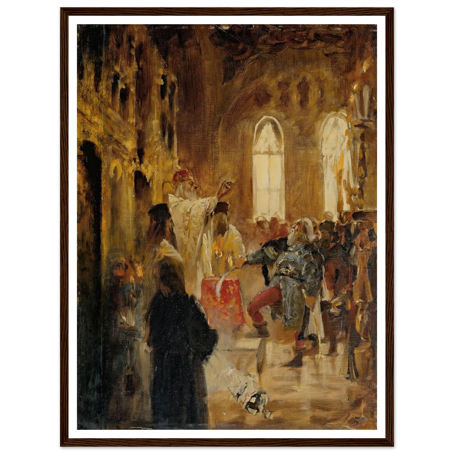 Krönungsszene Art Print | Jan Matejko-Quipham Collections