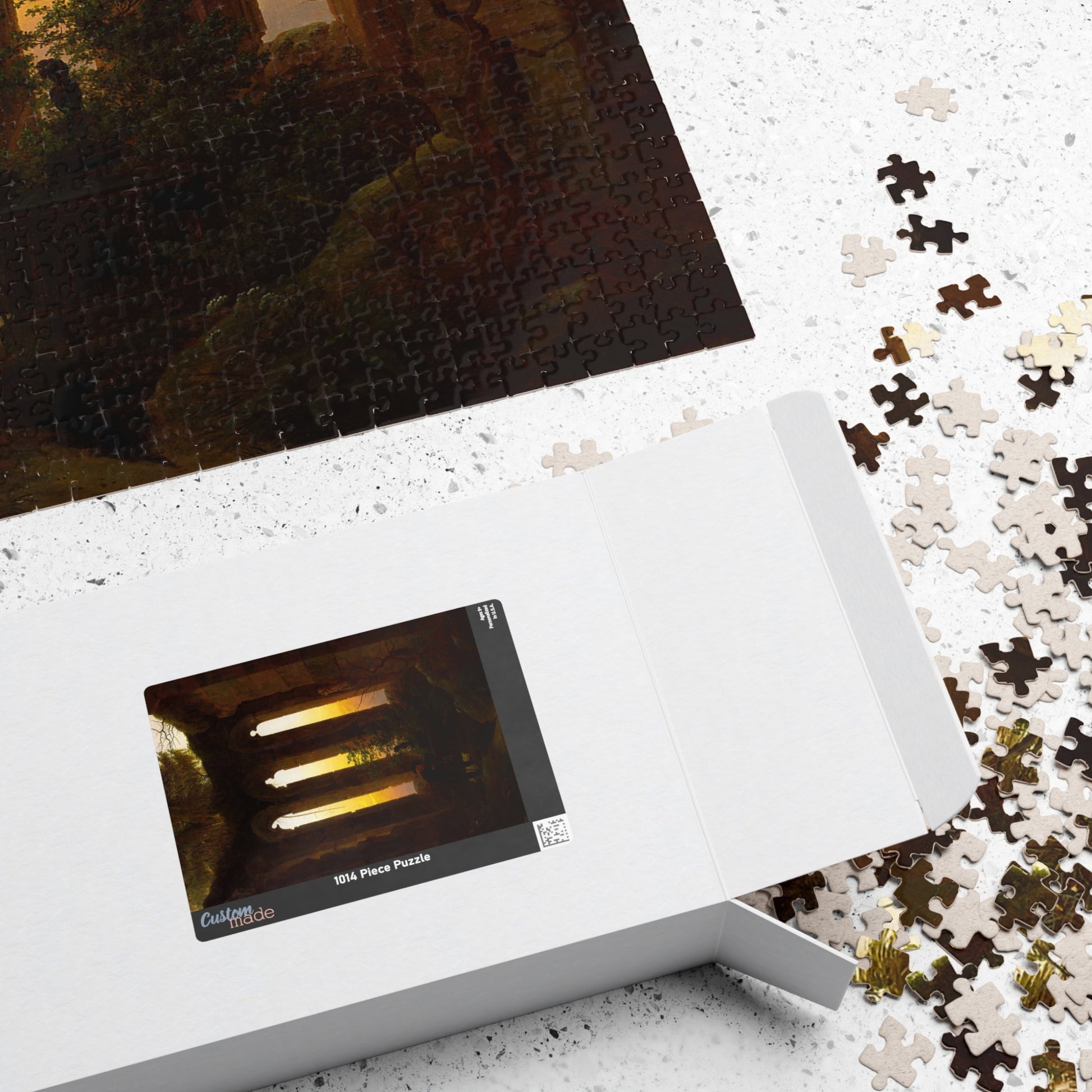 Le Tombeau d'Ulrich von Hutten Puzzle | Caspar David Friedrich-Quipham Collections
