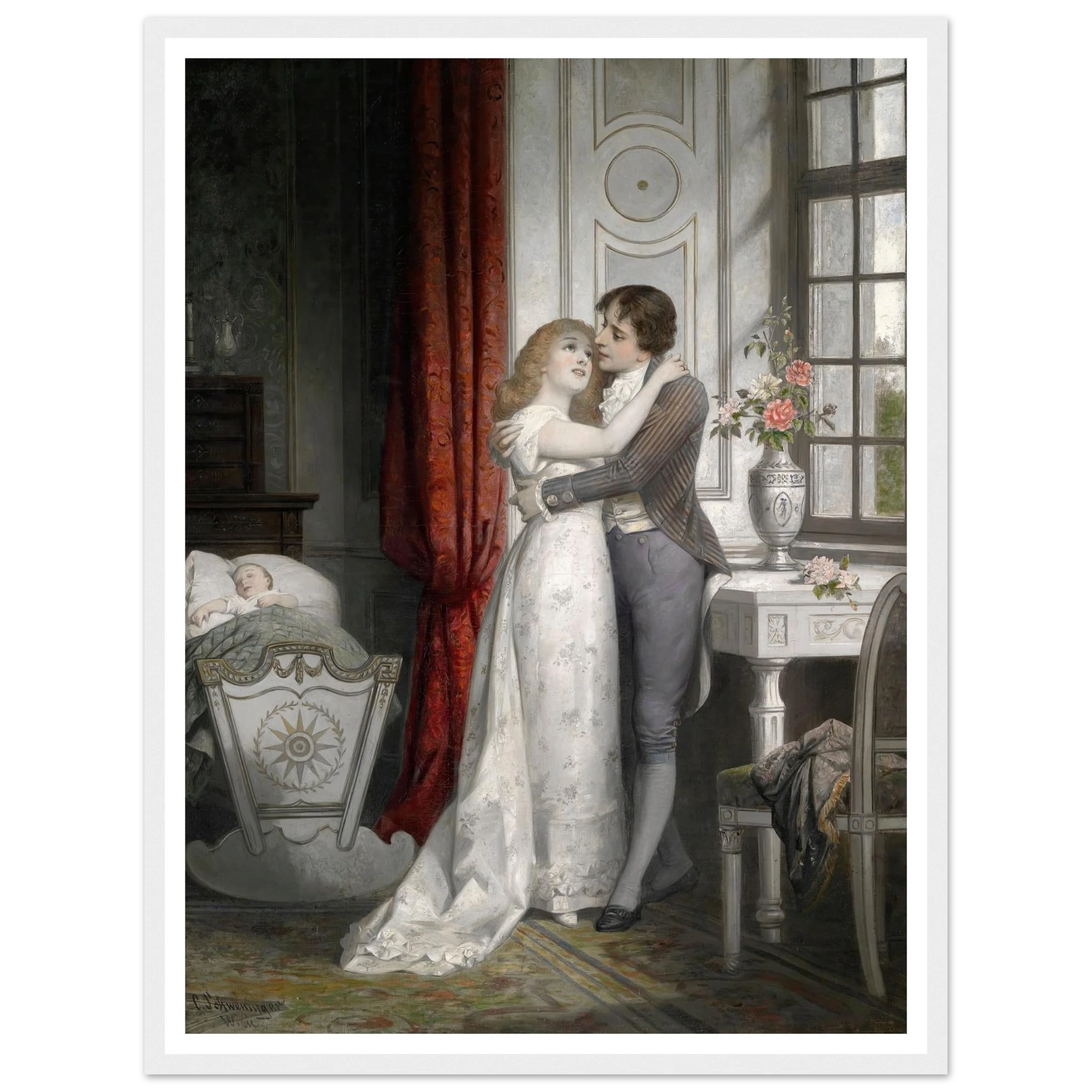 Die glückliche Familie Art Print | Carl Schweninger Jr-Quipham Collections