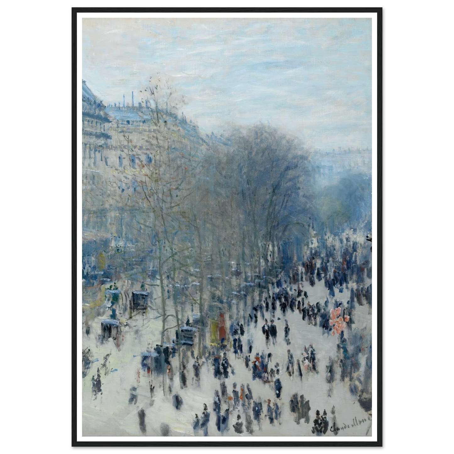 Boulevard des Capucines Art Print | Claude Monet-Quipham Collections