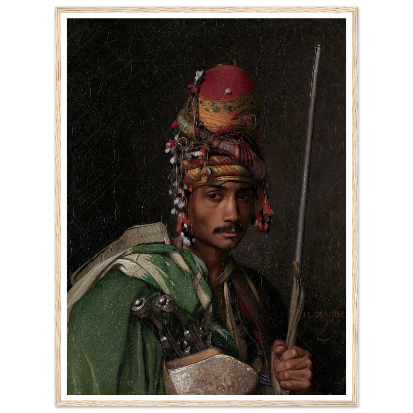 Bashi-Bazouk (ca. 1868–69) Art Print | Jean Leon Gerome-Quipham Collections