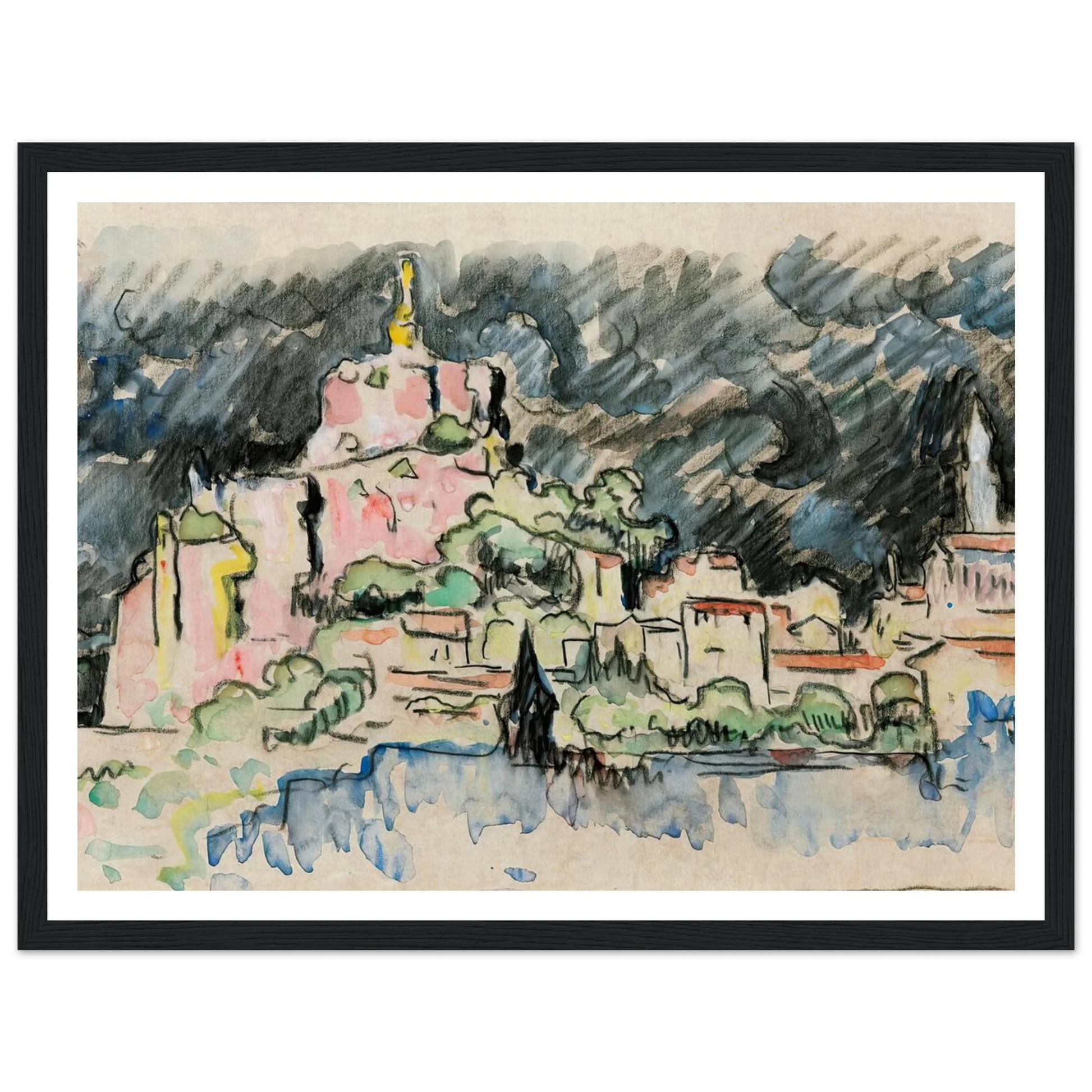Le Puy-En-Velay, Ciel D’orage Art Print | Paul Signac-Quipham Collections