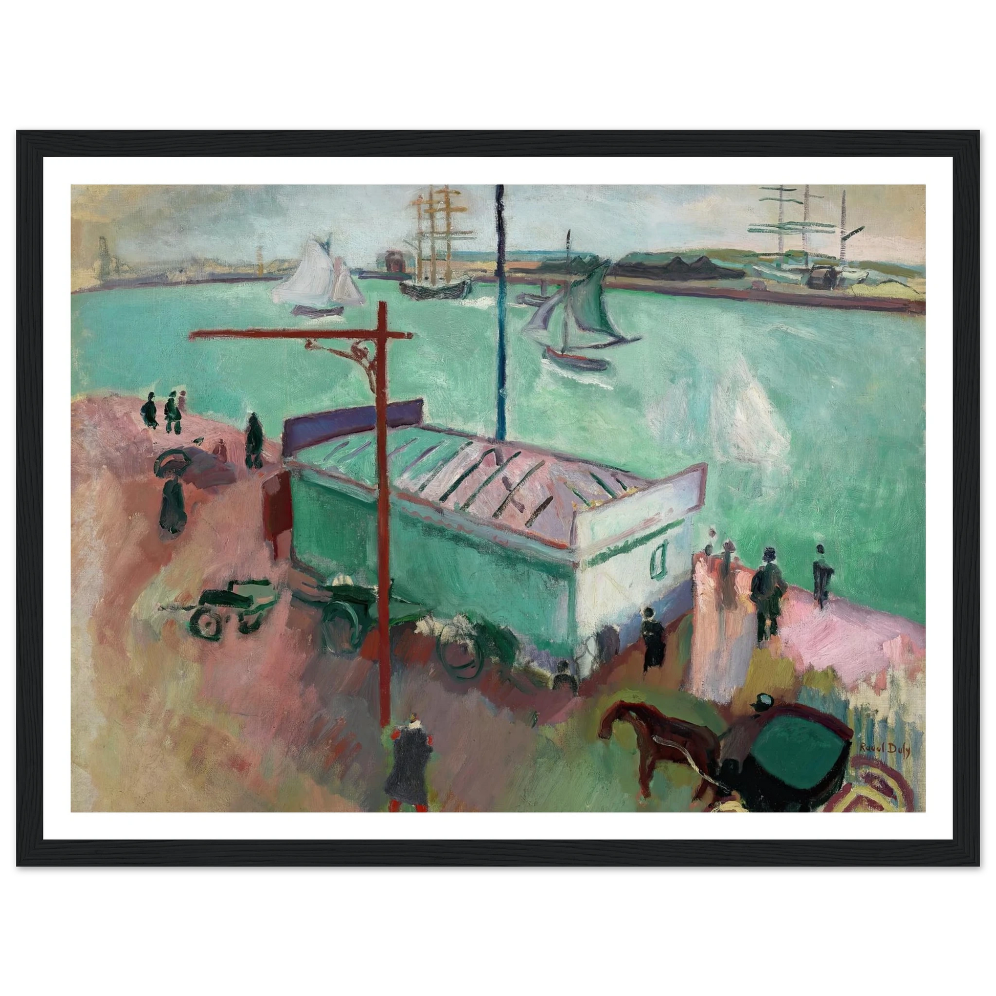 Le Port du Havre (1906) Art Print | Raoul Dufy-Quipham Collections