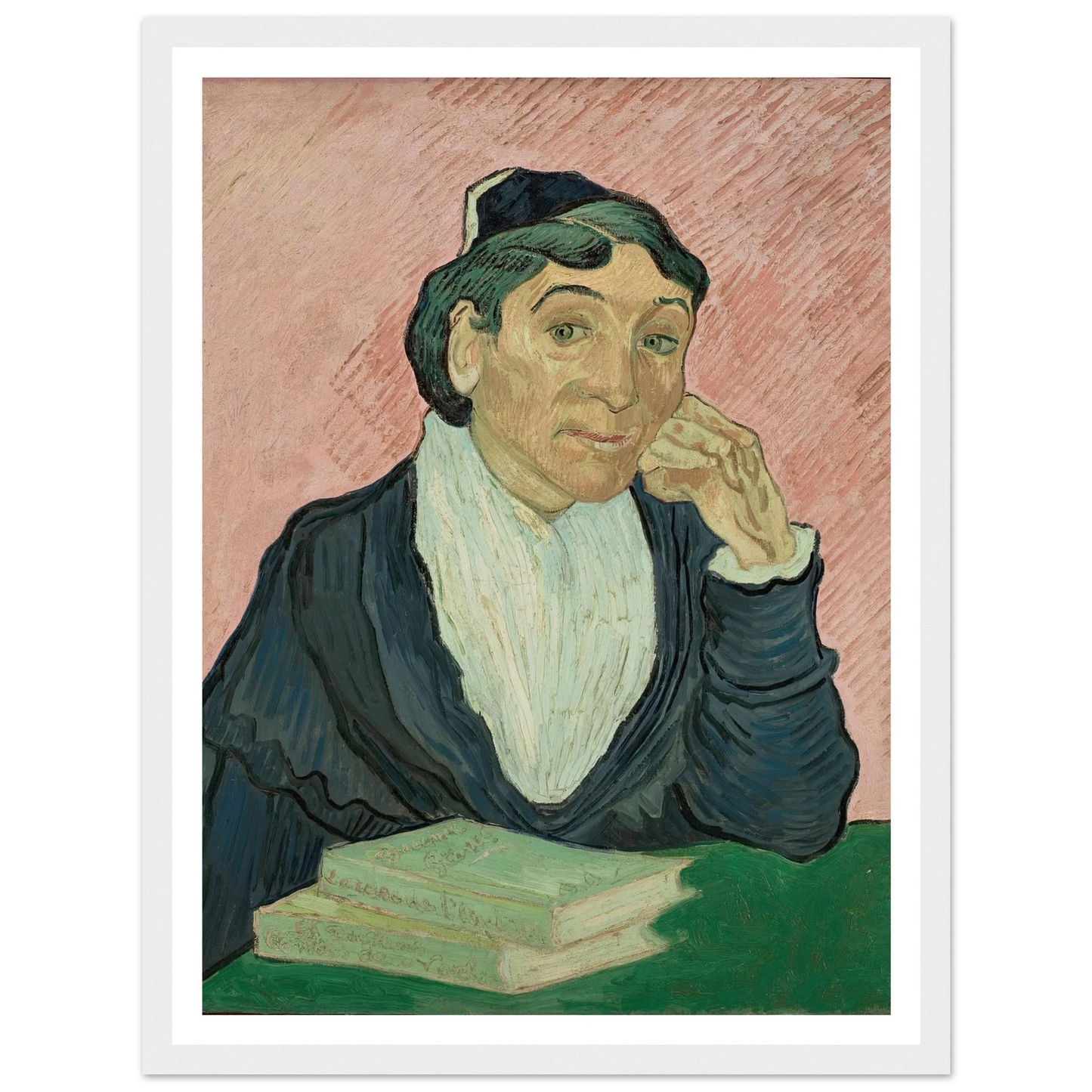 The Woman from Arles (1890) Art Print | Vincent van Gogh-Quipham Collections